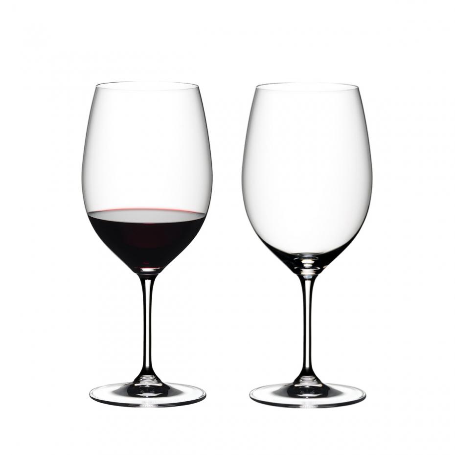 【定価から10％FF】リーデル ヴェリタス カベルネ/メルロ　2脚セット（赤ワイン用グラス）-VERITAS Cabernet Sauvignon/Merlot 2P