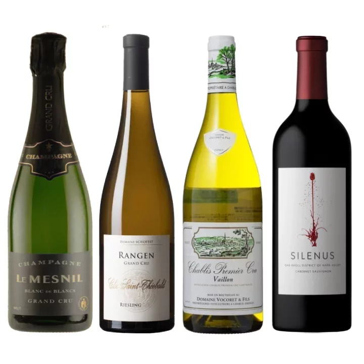 アカデミー・デュ・ヴァン直輸入　プレミアムワイン4本セット